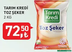 TARIM KREDİ TOZ ŞEKER 2 KG TARIM KREDİ TOZ ŞEKER 2 KG